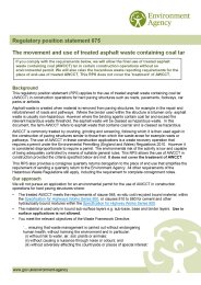 Movement and use of treated asphalt waste containing coal tar