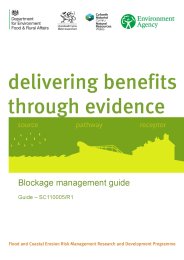 Blockage management guide