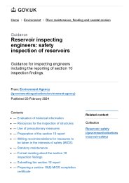 Reservoir inspecting engineers: safety inspection of reservoirs