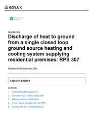 Discharge of heat to ground from a single closed loop ground source heating and cooling system supplying residential premises