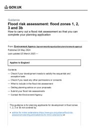 Flood risk assessment: flood zones 1, 2, 3 and 3b - The Construction ...
