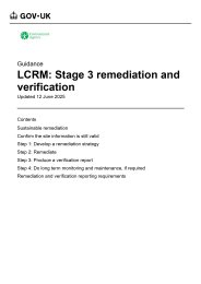 LCRM: stage 3 remediation and verification