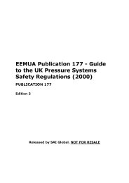 Guide to the UK Pressure Systems Safety Regulations (2000). Edition 3
