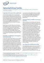 Engineering the energy transition. How EEMUA’s guidance is helping power a safe and efficient energy transition as investment in renewables accelerates