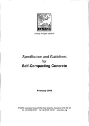 Specification and guidelines for self-compacting concrete. 2002 edition