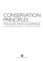 Conservation principles, policies and guidance for the sustainable management of the historic environment