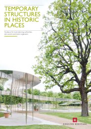 Temporary structures in historic places - guidance for local planning authorities, site owners and event organisers