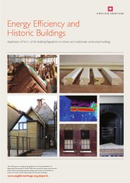 Energy efficiency and historic buildings - application of part L of the ...