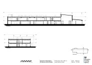 Sections AA and BB for 420 place primary school with 26 place nursery (large classrooms)