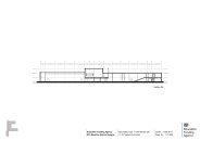 Finger-block section EE for a 1200 place secondary school