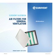 Eurovent guidebook - air filters for general ventilation