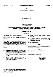 Amending Decision 2001/671/EC implementing Council Directive 89/106/EEC as regards the classification of the external fire performance of roofs and roof coverings