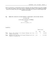 Energy performance of buildings (consolidated with amendments up to January 2021)