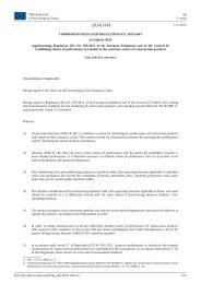 Commission Delegated Regulation (EU) 2024/1681 of 6 March 2024 supplementing Regulation (EU) No 305/2011 of the European Parliament and of the Council by establishing classes of performance in relation to the resistance to fire of construction products