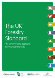 UK forestry standard: the governments' approach to sustainable forestry. 5th edition