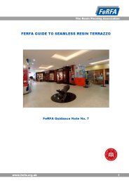 Guide to seamless resin terrazzo