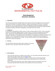 Waste management general (inc. hazardous)
