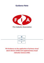 Guidance on the application of primary visual alarm devices (VAD) and supplementary visual indication devices (VID). Version 2