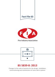 BS 5839-8:2013. Changes to the code of practice for the design, installation, commissioning and maintenance of voice alarm systems. Version 2