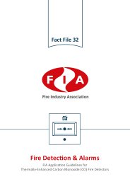 FIA application guidelines for thermally-enhanced carbon monoxide (CO) fire detectors. Version 4