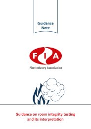 Guidance on room integrity testing and its interpretation