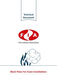 Block plans for foam installations