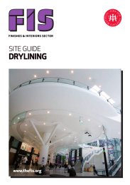 Site guide drylining