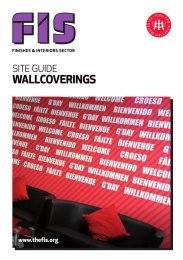 Site guide - wallcoverings