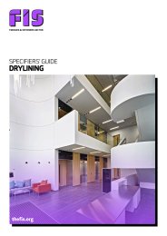 Specifiers’ guide - drylining