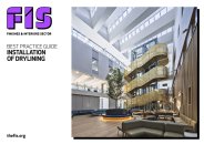 Best practice guide. Installation of drylining