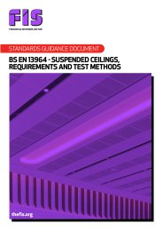 BS EN 13964 — Suspended ceilings, requirements and test methods