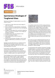 Spontaneous breakages of toughened glass