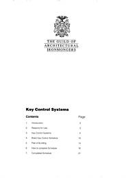 Key control systems (September 1994)