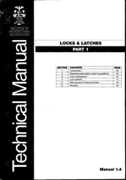 Locks and latches - Part 1