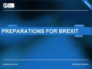 Preparations for Brexit