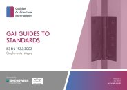 GAI guide to standards - BS EN 1935:2002 Single-axis hinges