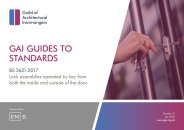 GAI guide to standards - BS 3621:2017 Lock assemblies operated by key from both the inside and outside of the door