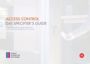 Access control - GAI specifier's guide