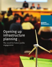 Opening up infrastructure planning - the need for better public engagement