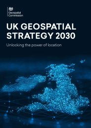 UK geospatial strategy 2030. Unlocking the power of location