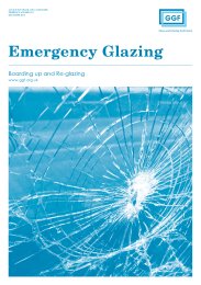 Emergency glazing - boarding up and re-glazing