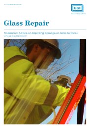 Glass repair - professional advice on repairing damage on glass surfaces