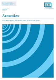 Acoustics - how glazing can help reduce noise entering the home