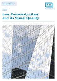 Low emissivity glass and its visual quality