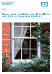 Narrow cavity insulating glass units (IGU's) with reduced spacer-bar sightlines