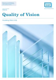 Quality of vision - insulating glass units