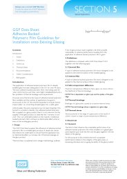 Adhesive backed polymeric film guidelines for installation onto existing glazing