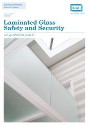 Laminated glass - safety and security