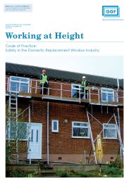 Working at Height Code of Practice: Safety in the Domestic Replacement Window Industry