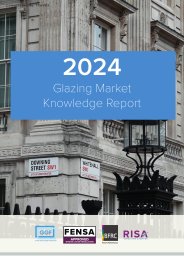 Glazing market knowledge report 2024